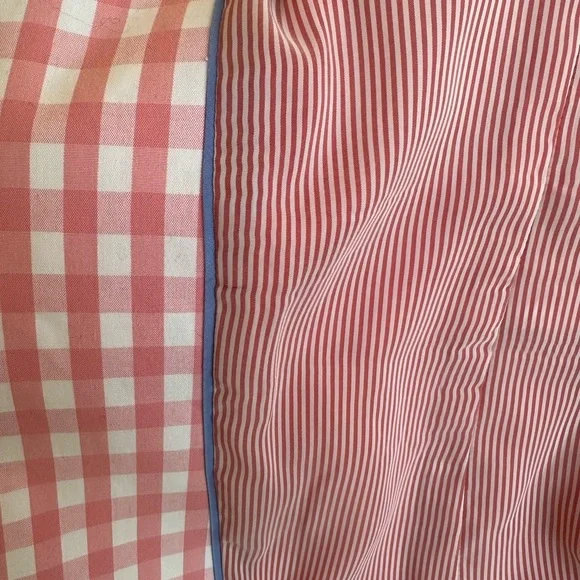 Talbots Pink & White Gingham Blazer - Size 12 - Picture 8 of 10